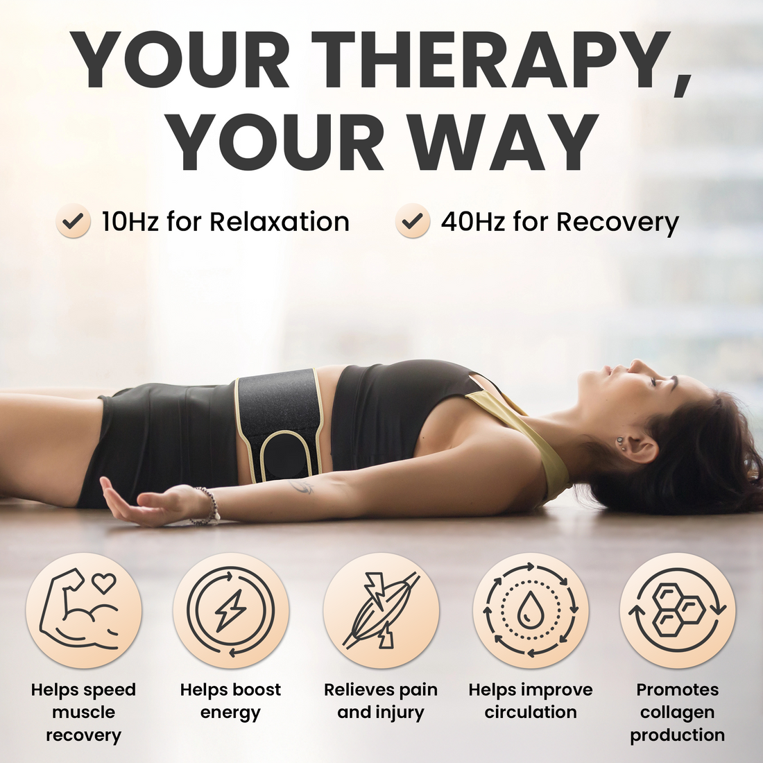 Introducing the VitaGlow Red Light Therapy Belt: A New Way to Heal, Recharge, and Thrive