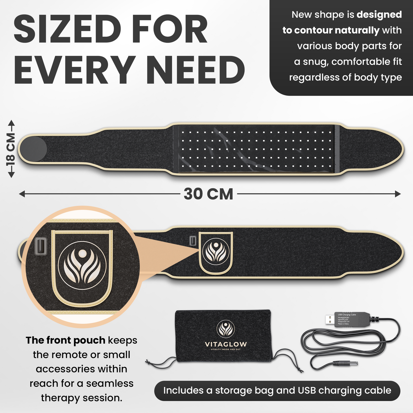 Premium Red Light Therapy Belt